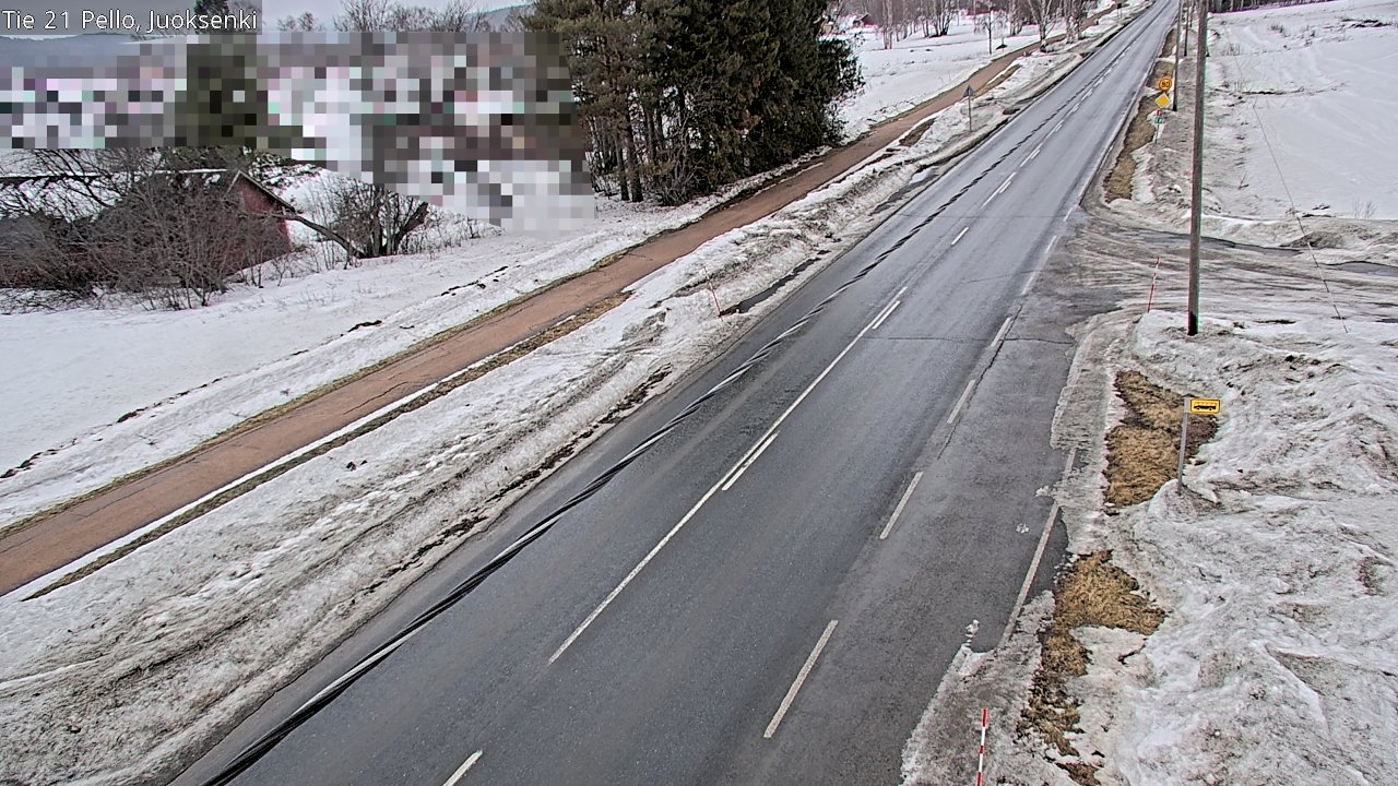 Kelikamerat Kuva Tie 21 Pello Juoksenki, Pello, Lappi
