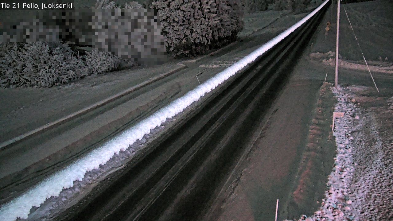 Kelikamerat Kuva Tie 21 Pello Juoksenki, Pello, Lappi