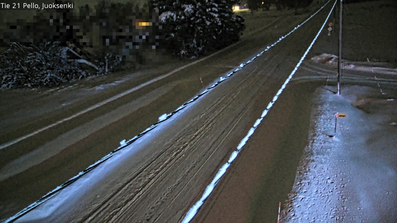 Kelikamerat Kuva Tie 21 Pello Juoksenki, Pello, Lappi