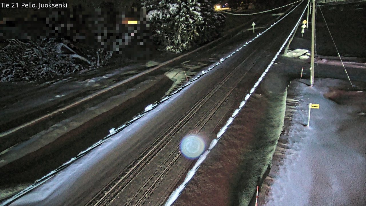 Kelikamerat Kuva Tie 21 Pello Juoksenki, Pello, Lappi