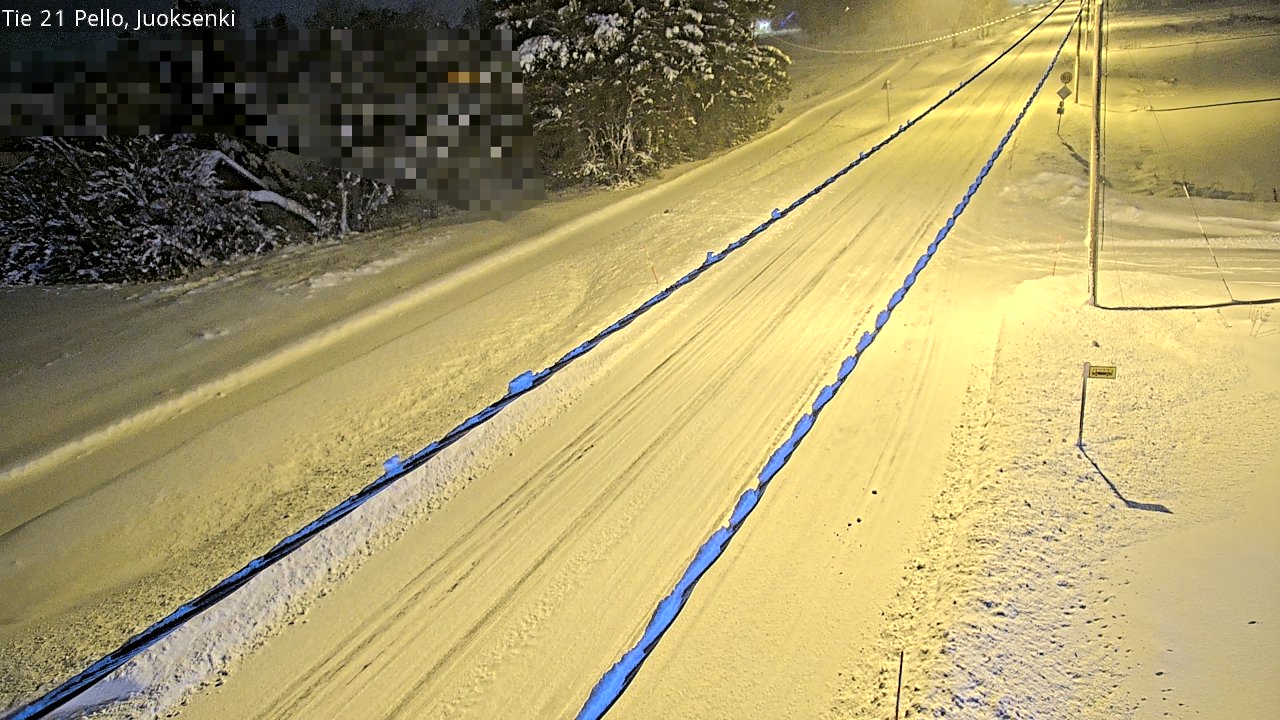 Kelikamerat Kuva Tie 21 Pello Juoksenki, Pello, Lappi