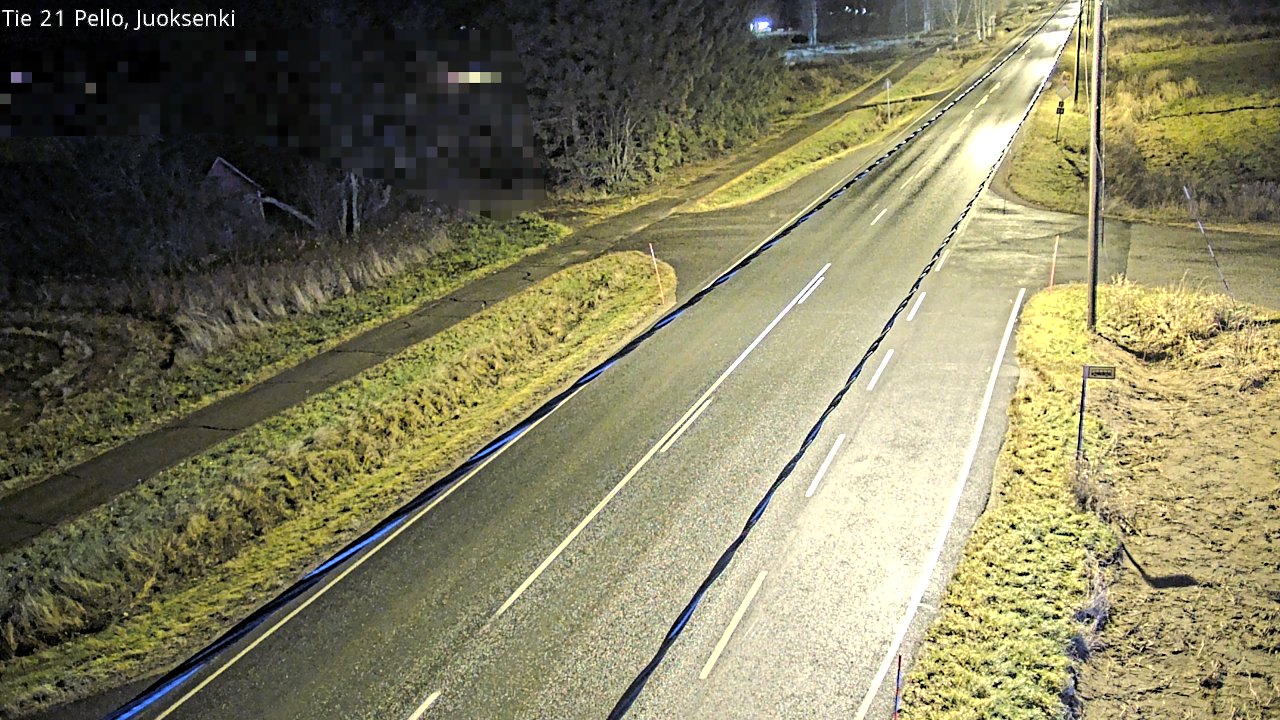 Kelikamerat Kuva Tie 21 Pello Juoksenki, Pello, Lappi