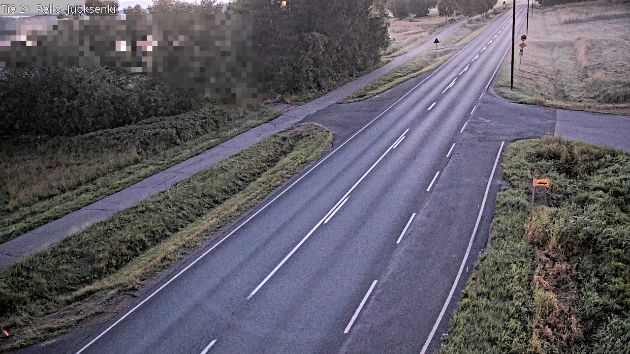 Kelikamerat Kuva Tie 21 Pello Juoksenki, Pello, Lappi