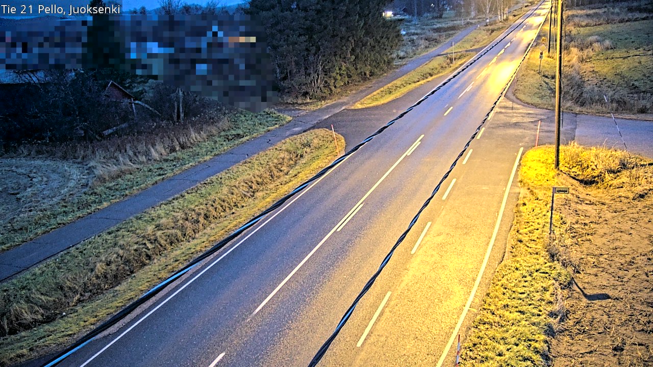 Kelikamerat Kuva Tie 21 Pello Juoksenki, Pello, Lappi