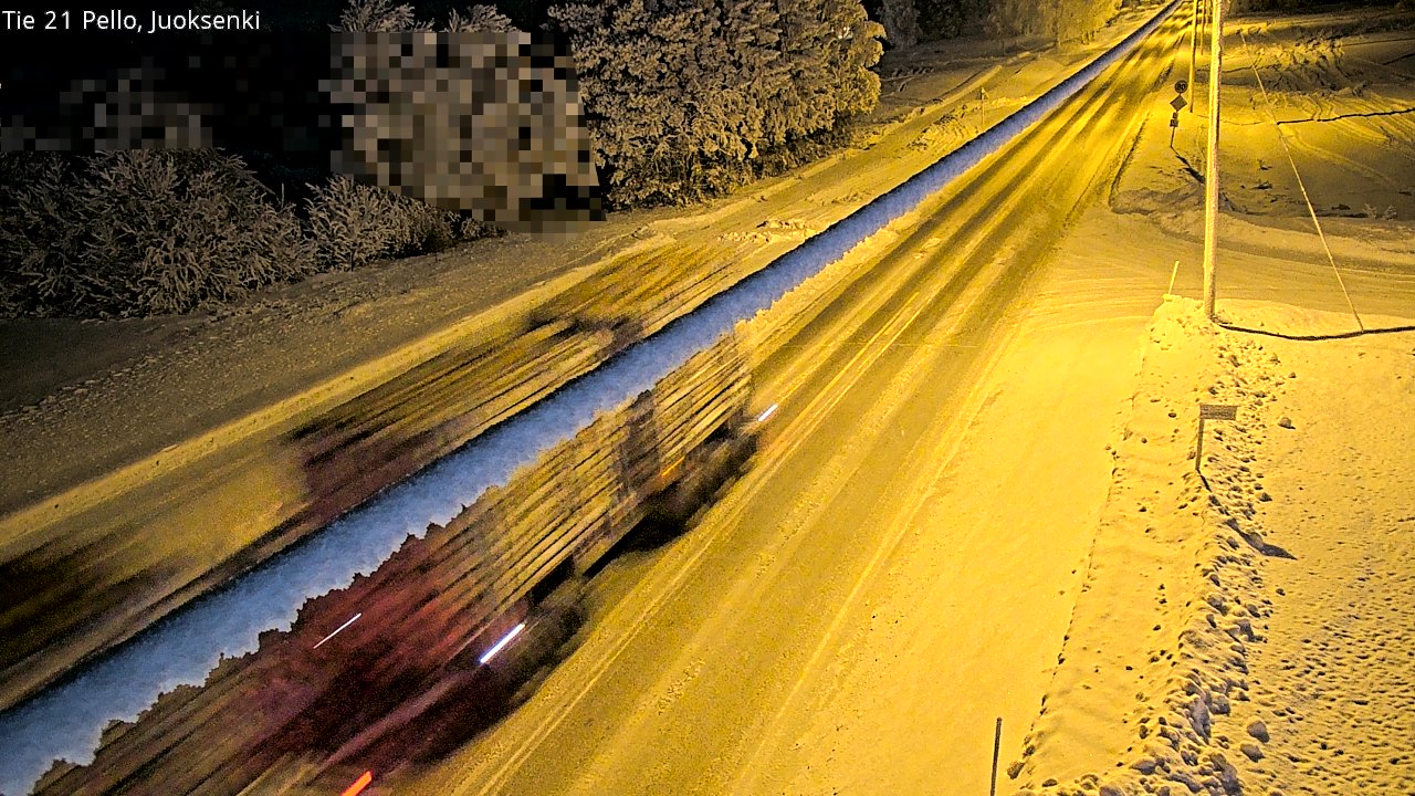Kelikamerat Kuva Tie 21 Pello Juoksenki, Pello, Lappi