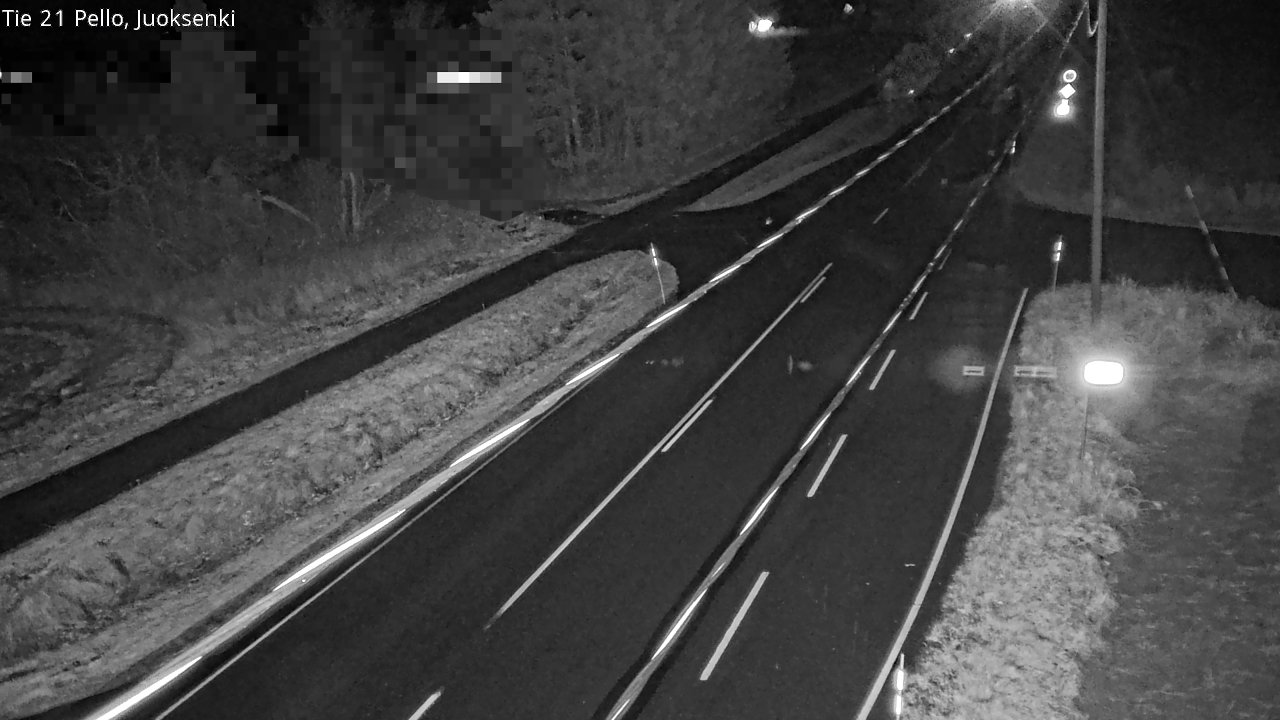 Kelikamerat Kuva Tie 21 Pello Juoksenki, Pello, Lappi