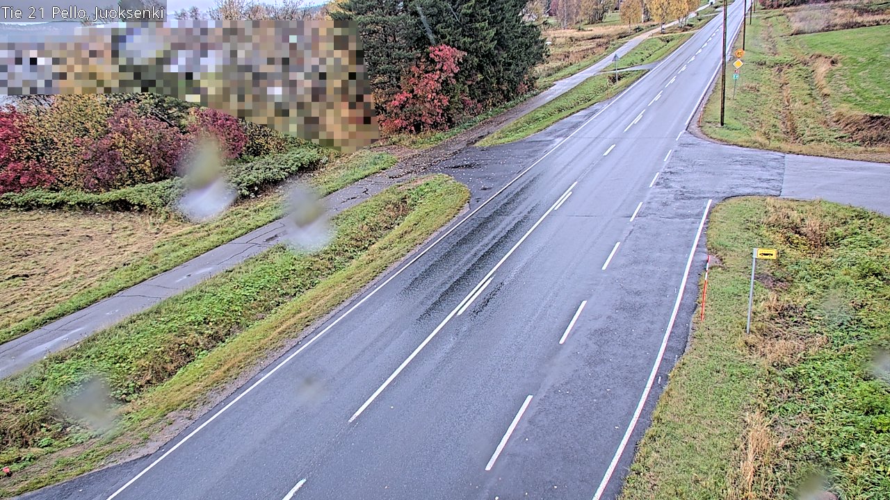 Weather Camera Image Road 21 Pello Juoksenki, Pello, Lappi