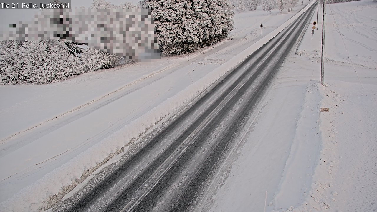 Kelikamerat Kuva Tie 21 Pello Juoksenki, Pello, Lappi