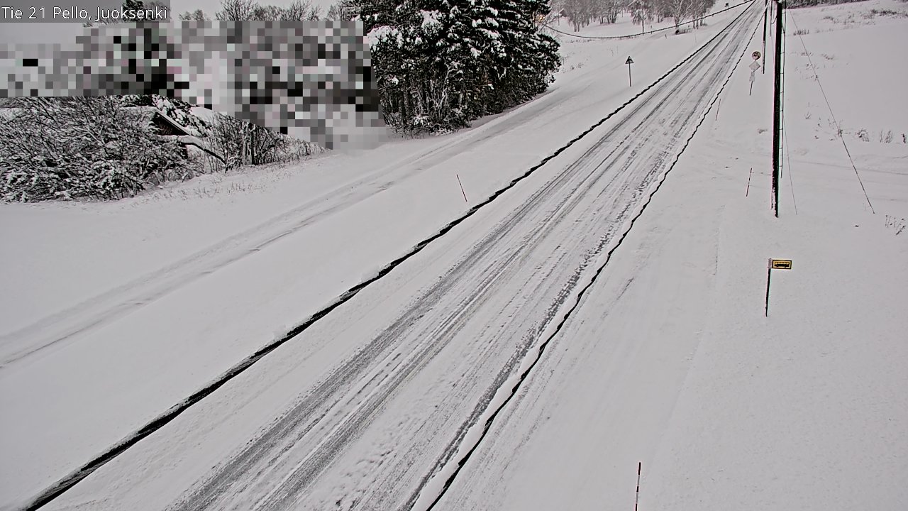 Kelikamerat Kuva Tie 21 Pello Juoksenki, Pello, Lappi