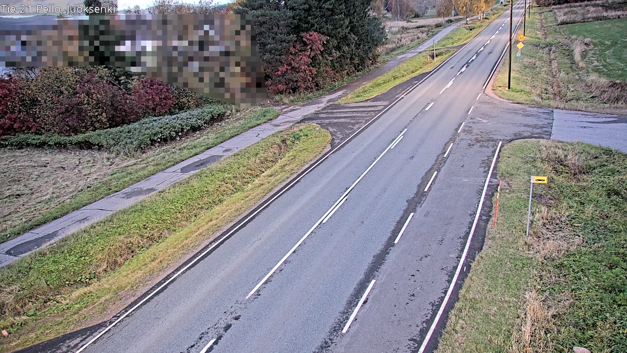 Kelikamerat Kuva Tie 21 Pello Juoksenki, Pello, Lappi