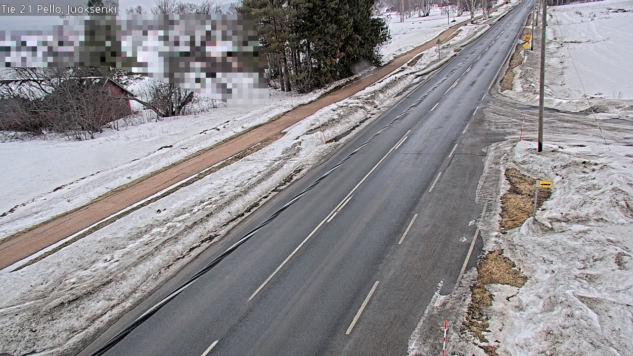 Kelikamerat Kuva Tie 21 Pello Juoksenki, Pello, Lappi