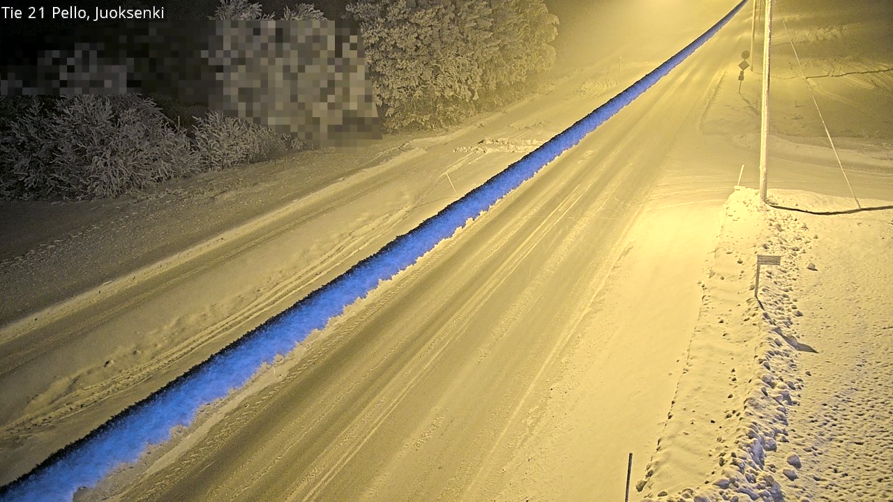 Kelikamerat Kuva Tie 21 Pello Juoksenki, Pello, Lappi