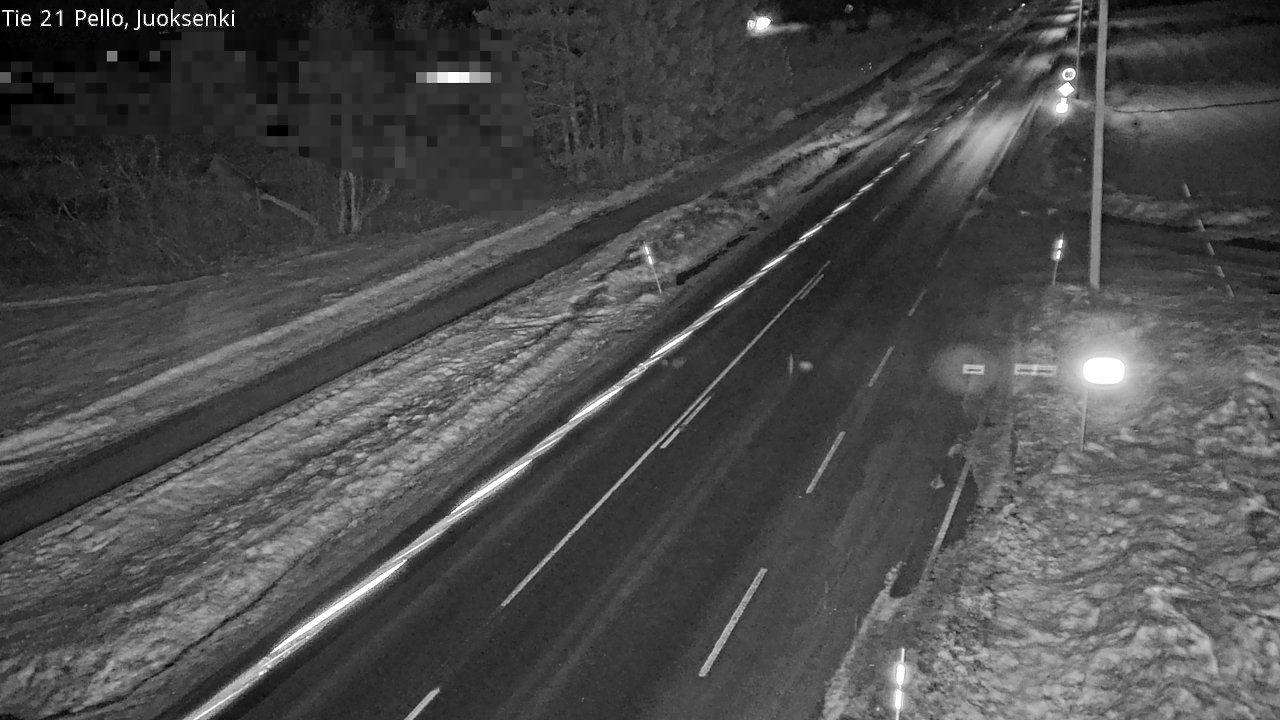 Kelikamerat Kuva Tie 21 Pello Juoksenki, Pello, Lappi