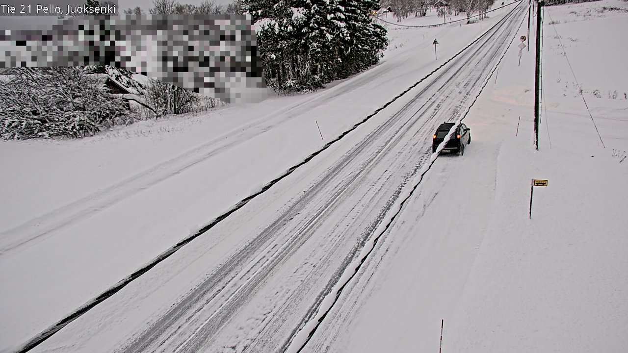 Kelikamerat Kuva Tie 21 Pello Juoksenki, Pello, Lappi