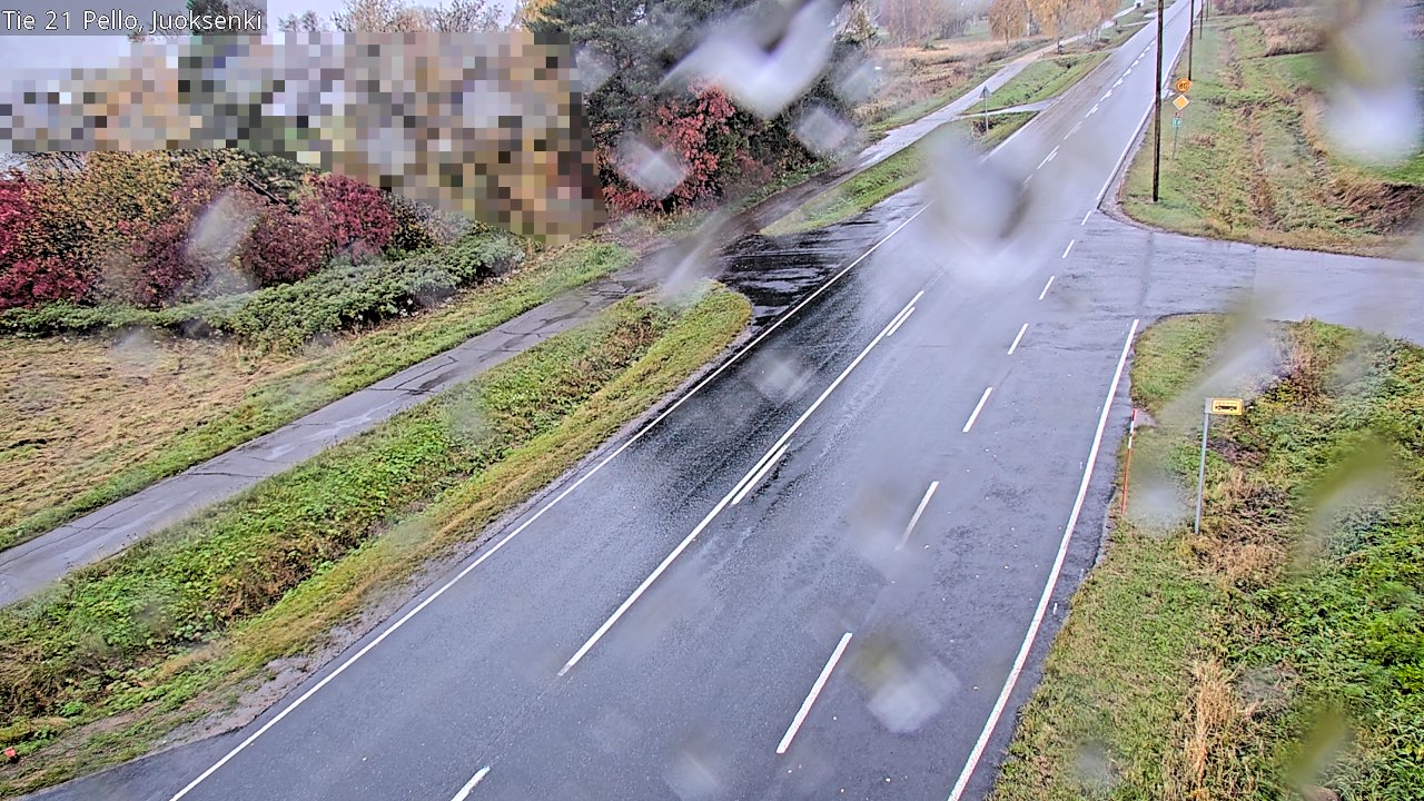 Weather Camera Image Road 21 Pello Juoksenki, Pello, Lappi