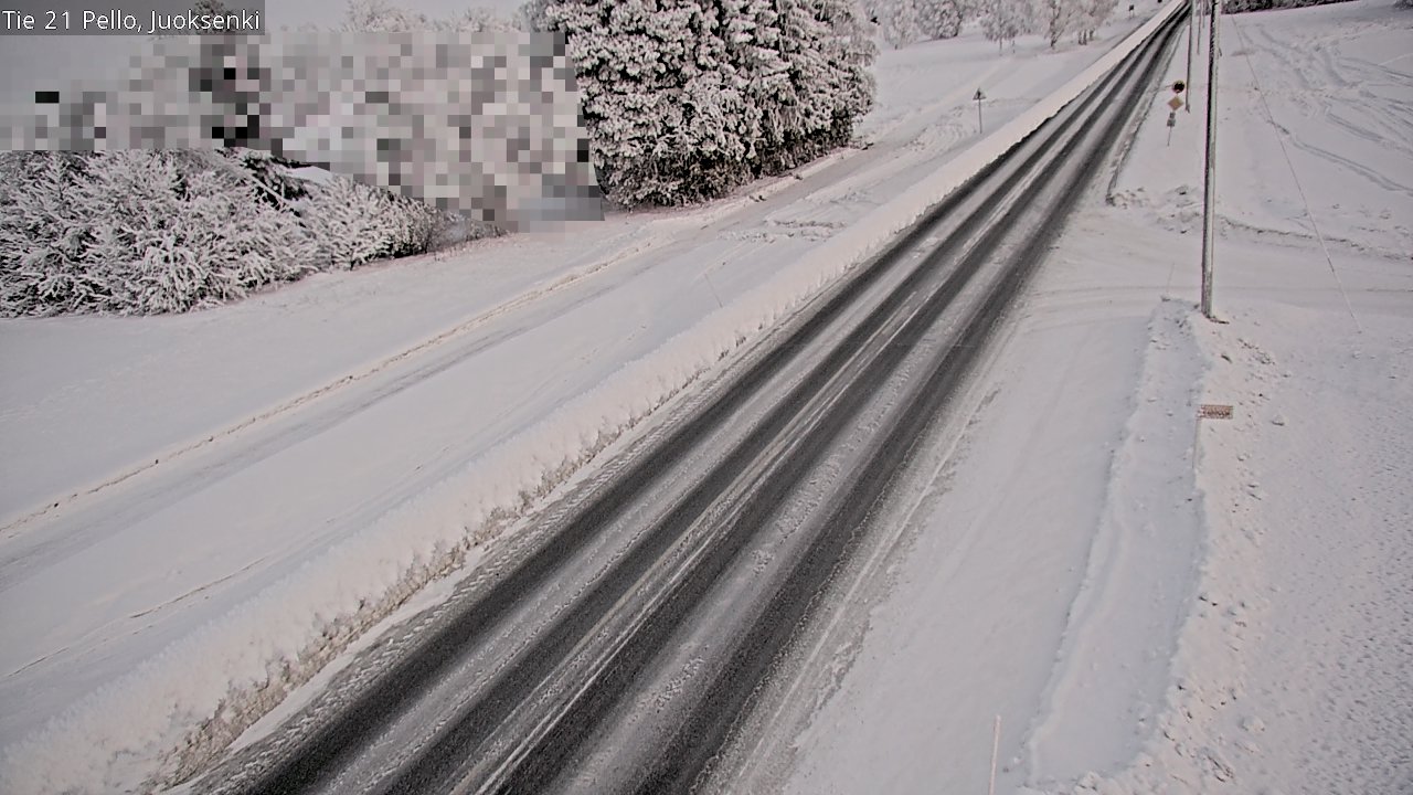 Kelikamerat Kuva Tie 21 Pello Juoksenki, Pello, Lappi