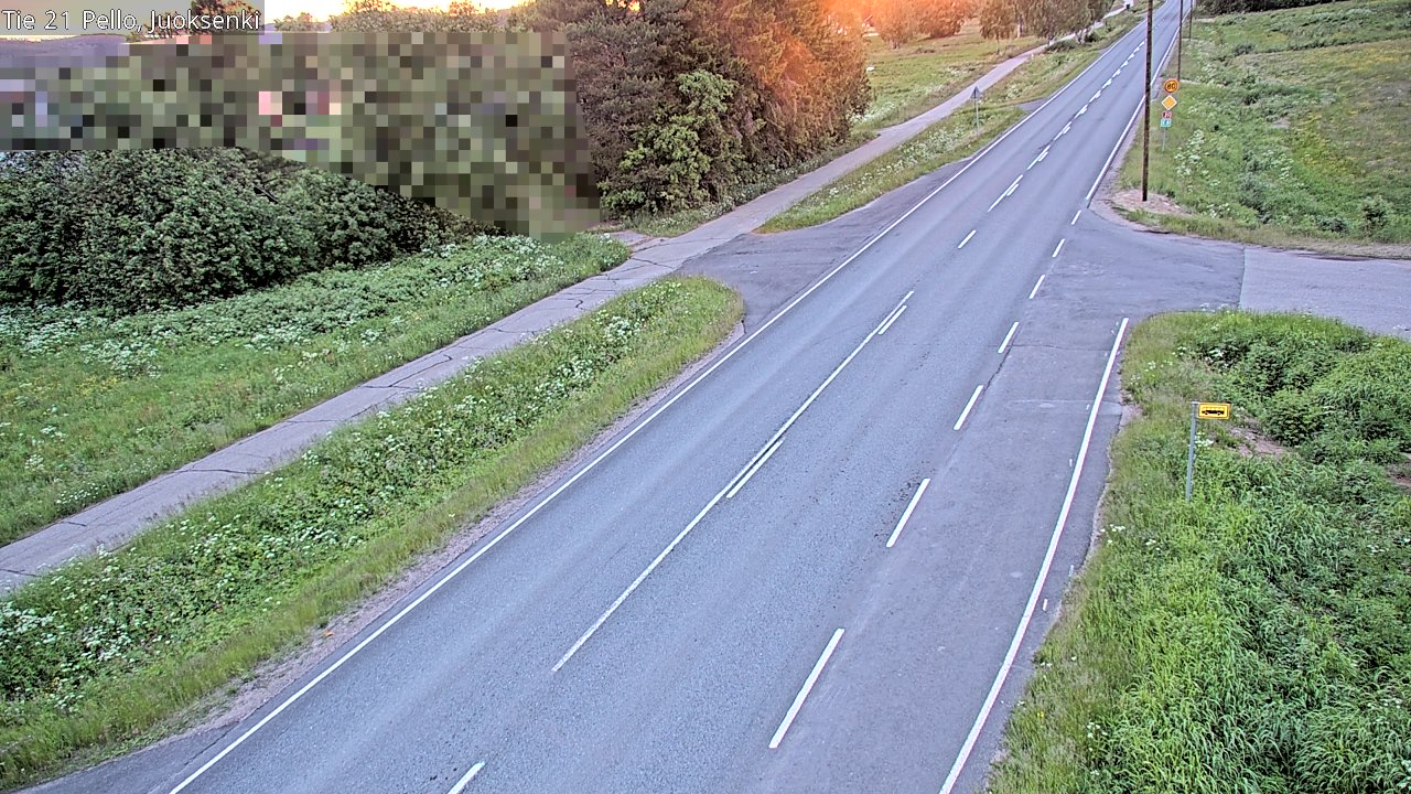 Kelikamerat Kuva Tie 21 Pello Juoksenki, Pello, Lappi