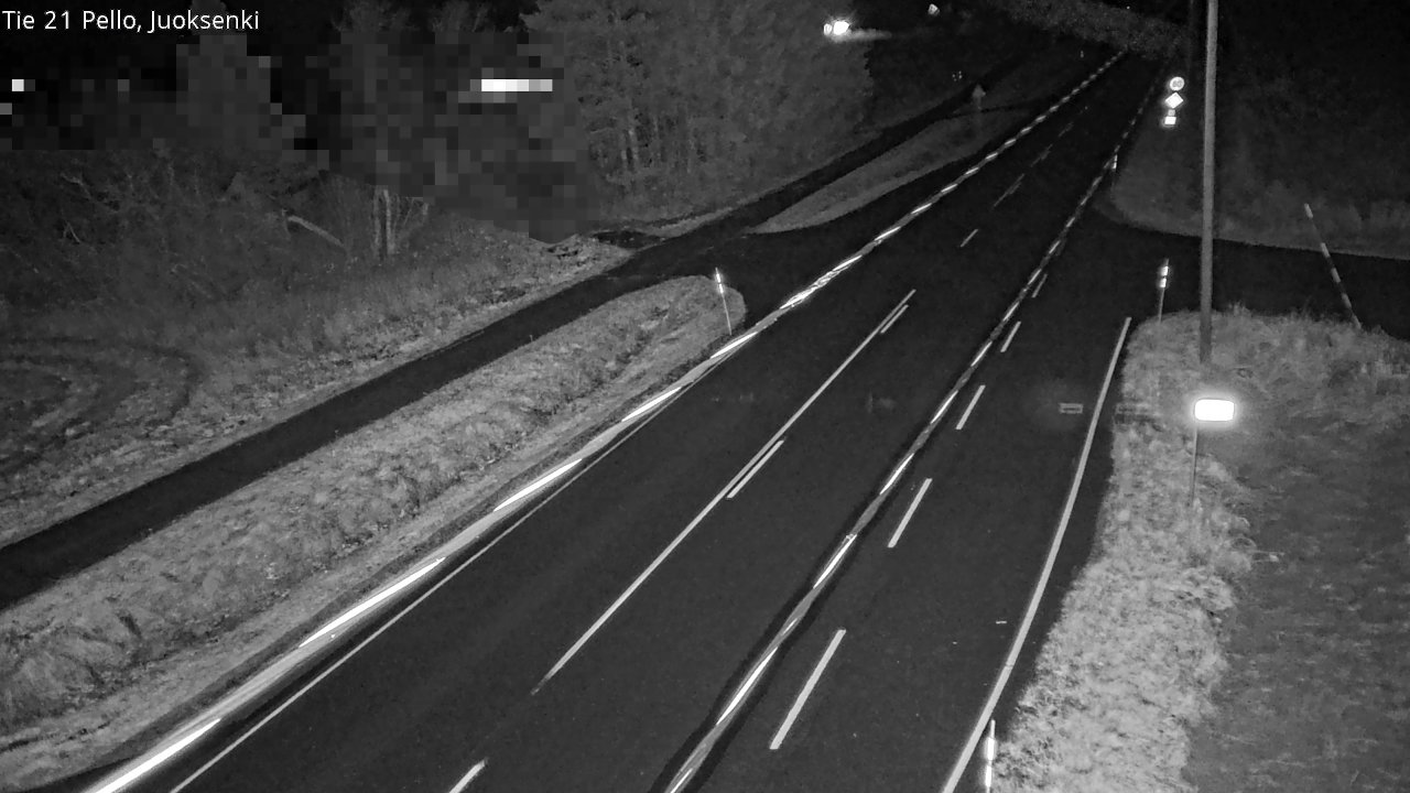 Kelikamerat Kuva Tie 21 Pello Juoksenki, Pello, Lappi