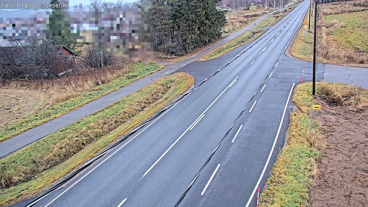 Kelikamerat Kuva Tie 21 Pello Juoksenki, Pello, Lappi