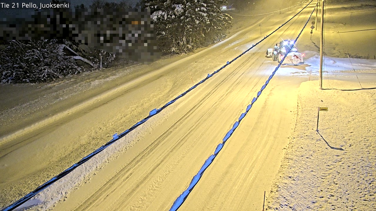 Kelikamerat Kuva Tie 21 Pello Juoksenki, Pello, Lappi