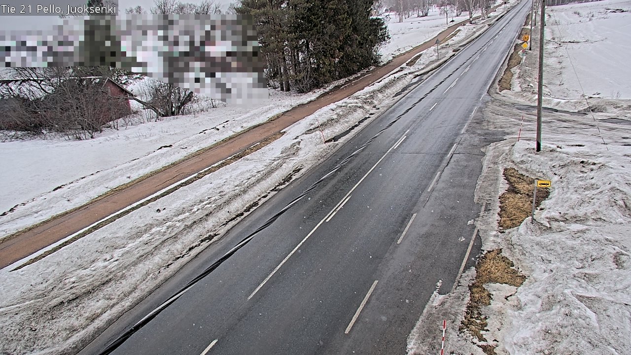 Kelikamerat Kuva Tie 21 Pello Juoksenki, Pello, Lappi