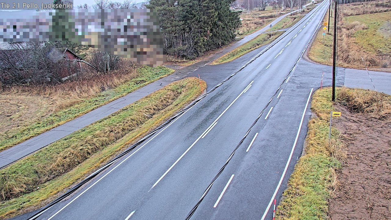 Kelikamerat Kuva Tie 21 Pello Juoksenki, Pello, Lappi