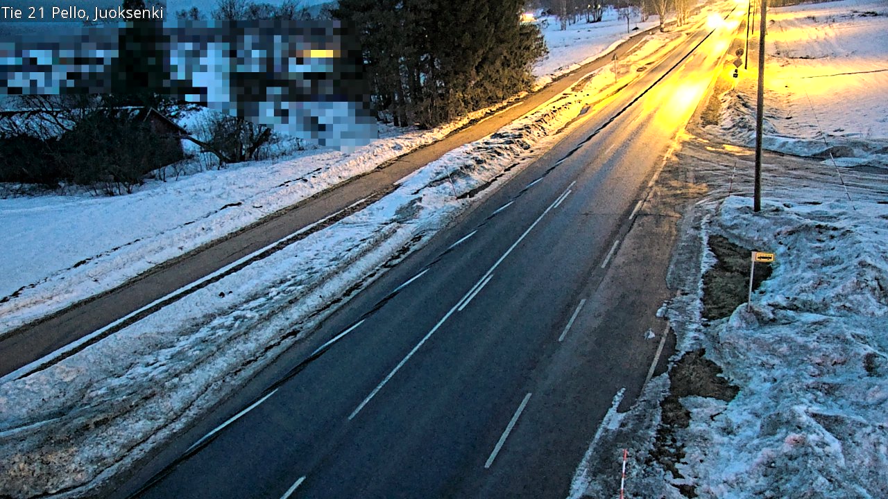 Kelikamerat Kuva Tie 21 Pello Juoksenki, Pello, Lappi