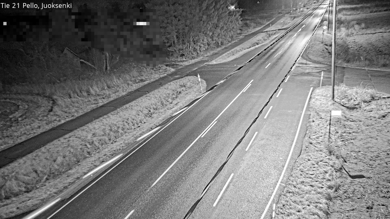 Kelikamerat Kuva Tie 21 Pello Juoksenki, Pello, Lappi