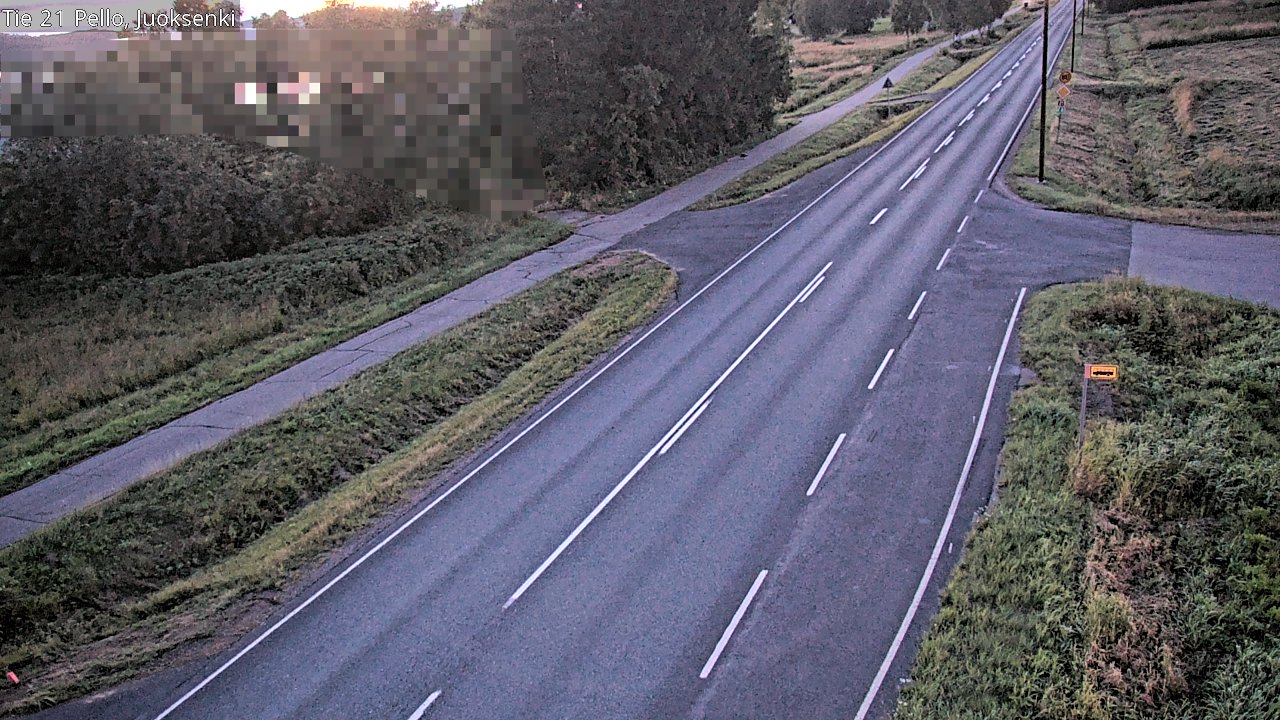 Kelikamerat Kuva Tie 21 Pello Juoksenki, Pello, Lappi