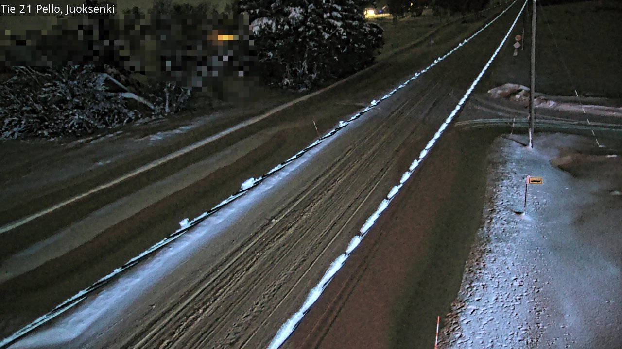 Kelikamerat Kuva Tie 21 Pello Juoksenki, Pello, Lappi