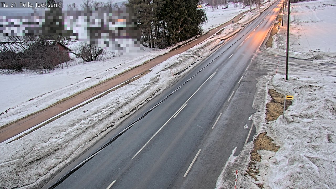 Kelikamerat Kuva Tie 21 Pello Juoksenki, Pello, Lappi