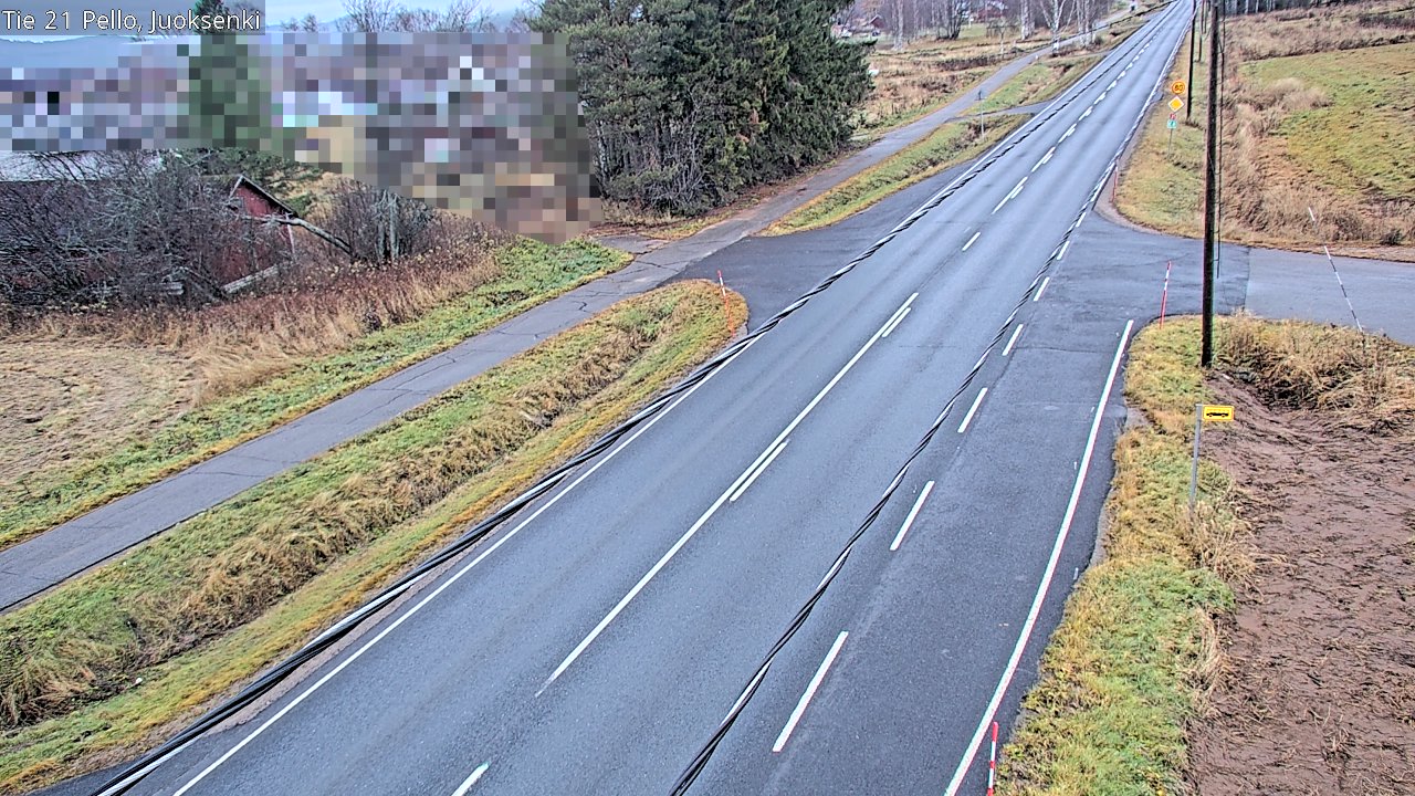 Kelikamerat Kuva Tie 21 Pello Juoksenki, Pello, Lappi