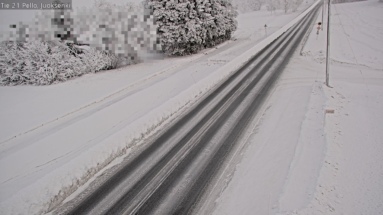 Kelikamerat Kuva Tie 21 Pello Juoksenki, Pello, Lappi