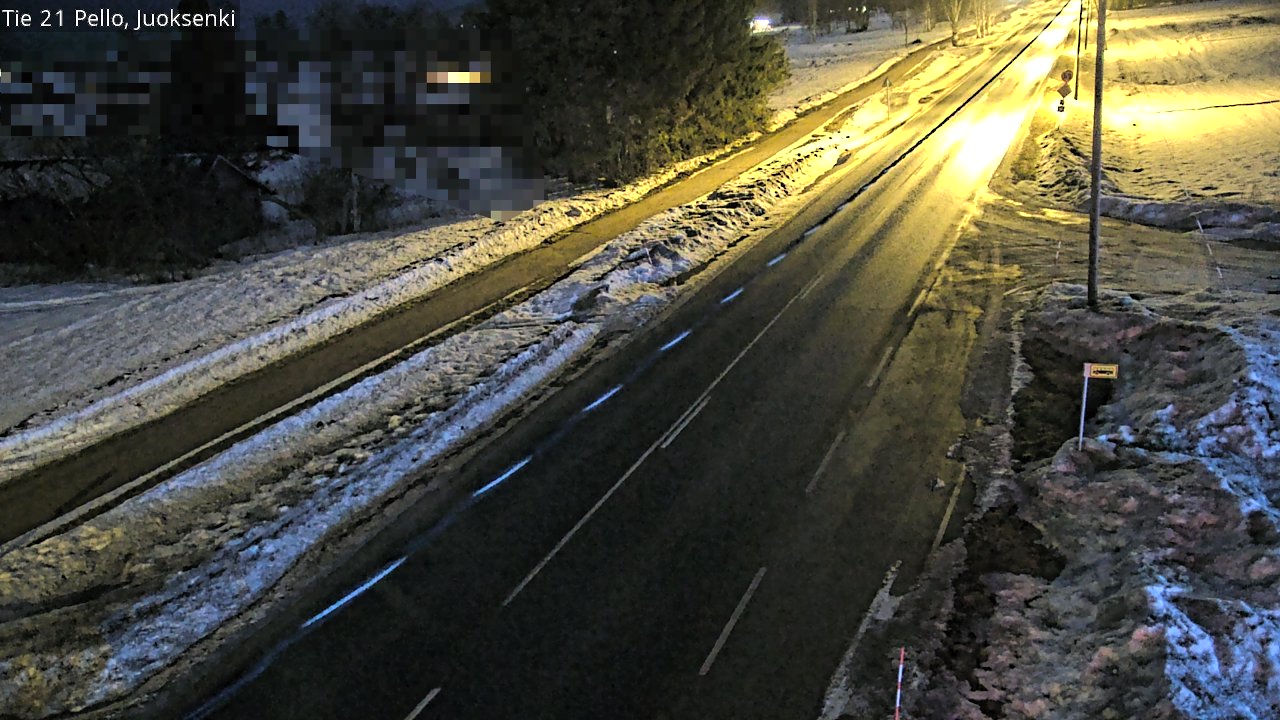 Kelikamerat Kuva Tie 21 Pello Juoksenki, Pello, Lappi