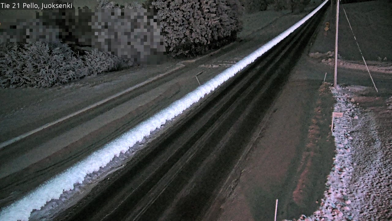 Kelikamerat Kuva Tie 21 Pello Juoksenki, Pello, Lappi