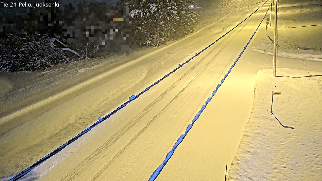 Kelikamerat Kuva Tie 21 Pello Juoksenki, Pello, Lappi