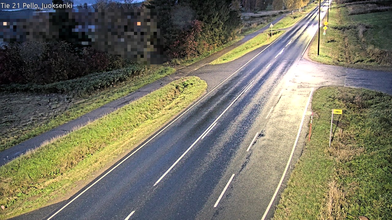 Kelikamerat Kuva Tie 21 Pello Juoksenki, Pello, Lappi