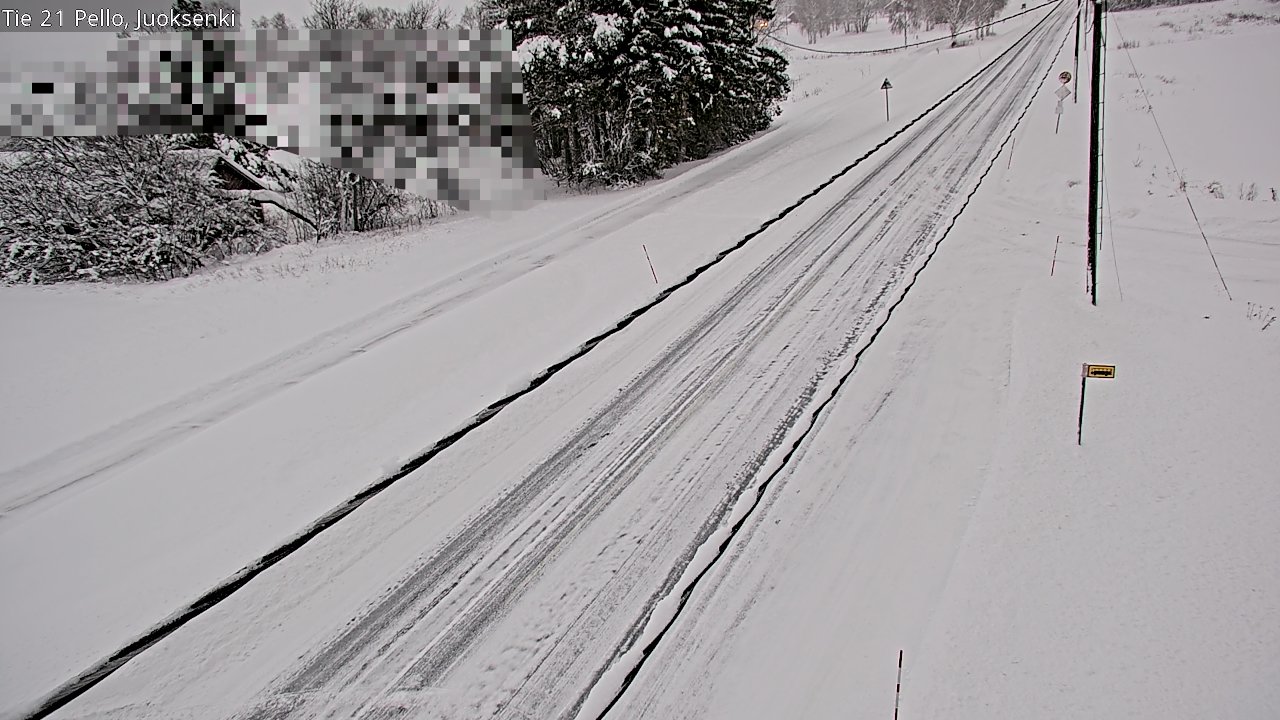 Kelikamerat Kuva Tie 21 Pello Juoksenki, Pello, Lappi