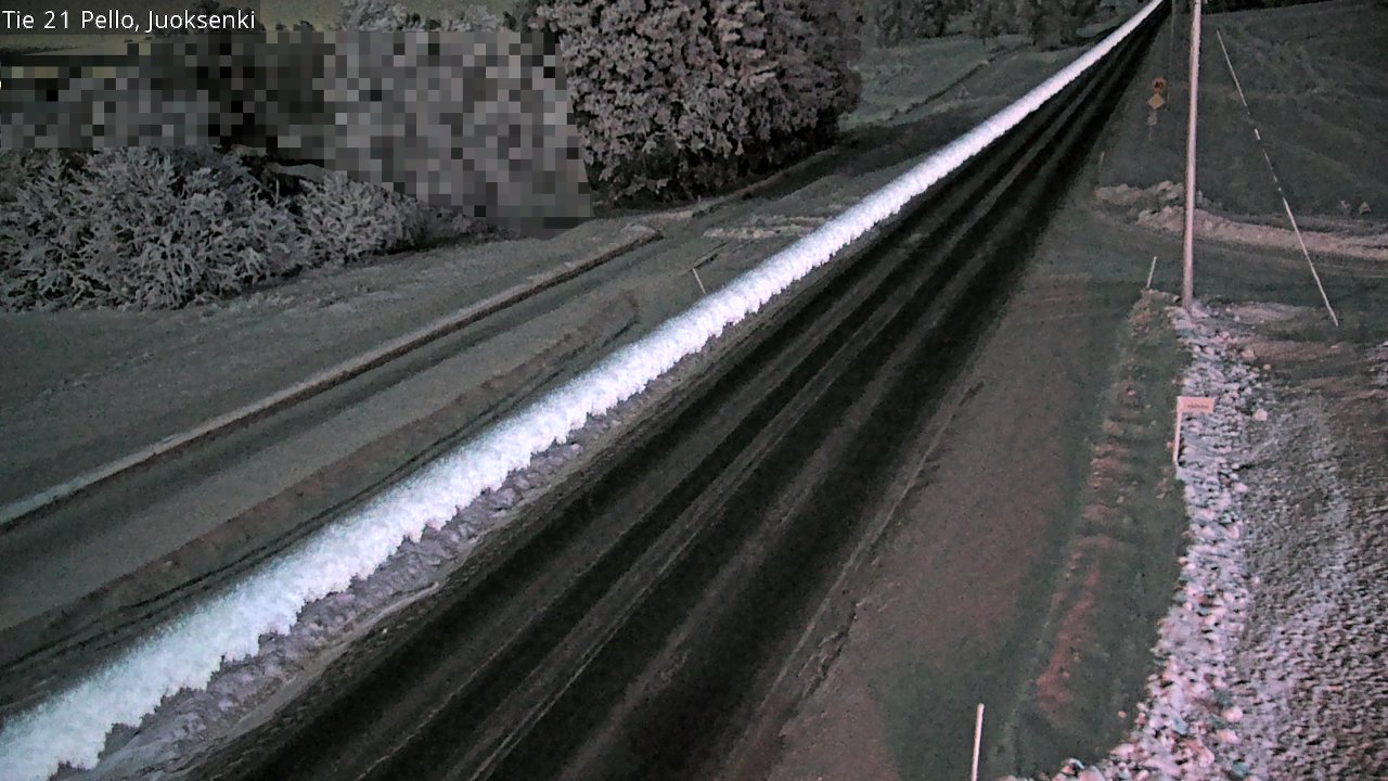 Kelikamerat Kuva Tie 21 Pello Juoksenki, Pello, Lappi