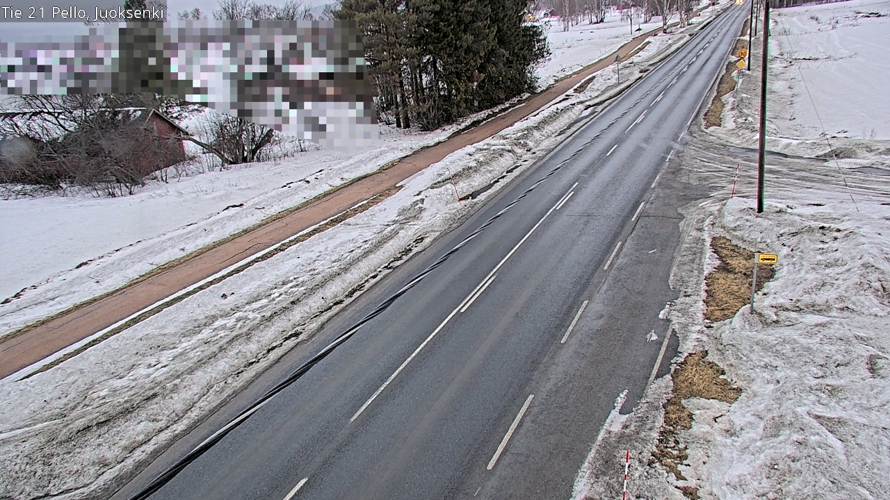Kelikamerat Kuva Tie 21 Pello Juoksenki, Pello, Lappi