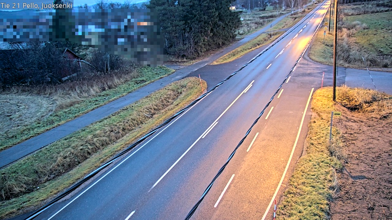 Kelikamerat Kuva Tie 21 Pello Juoksenki, Pello, Lappi