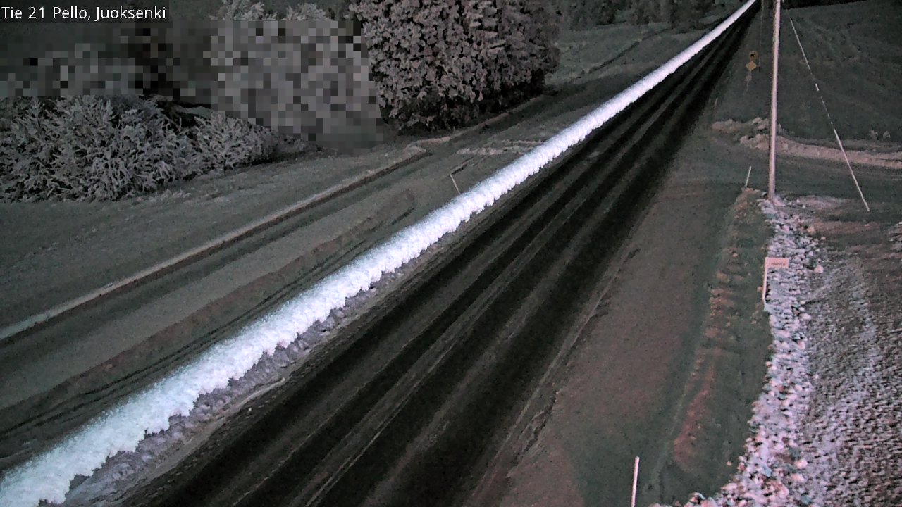 Kelikamerat Kuva Tie 21 Pello Juoksenki, Pello, Lappi