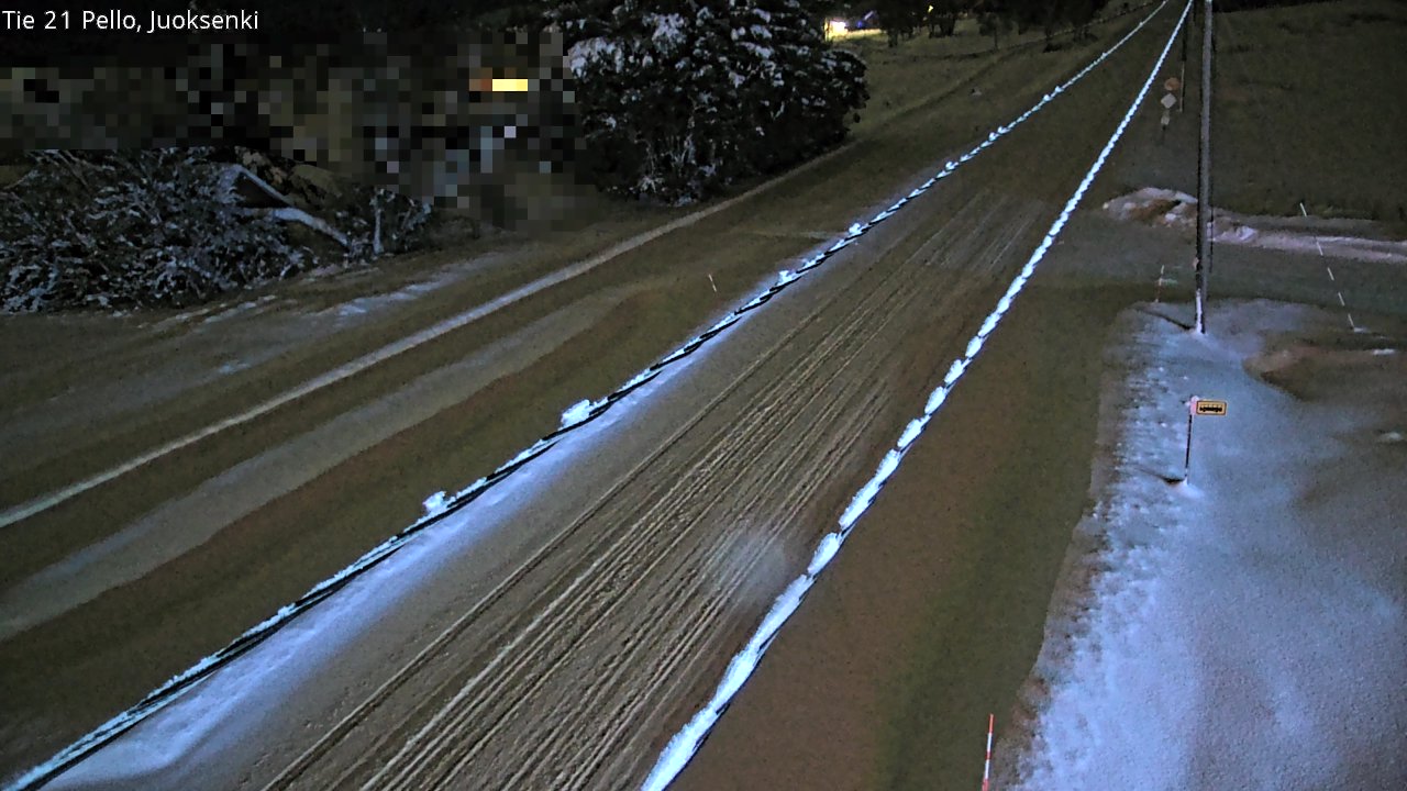 Kelikamerat Kuva Tie 21 Pello Juoksenki, Pello, Lappi