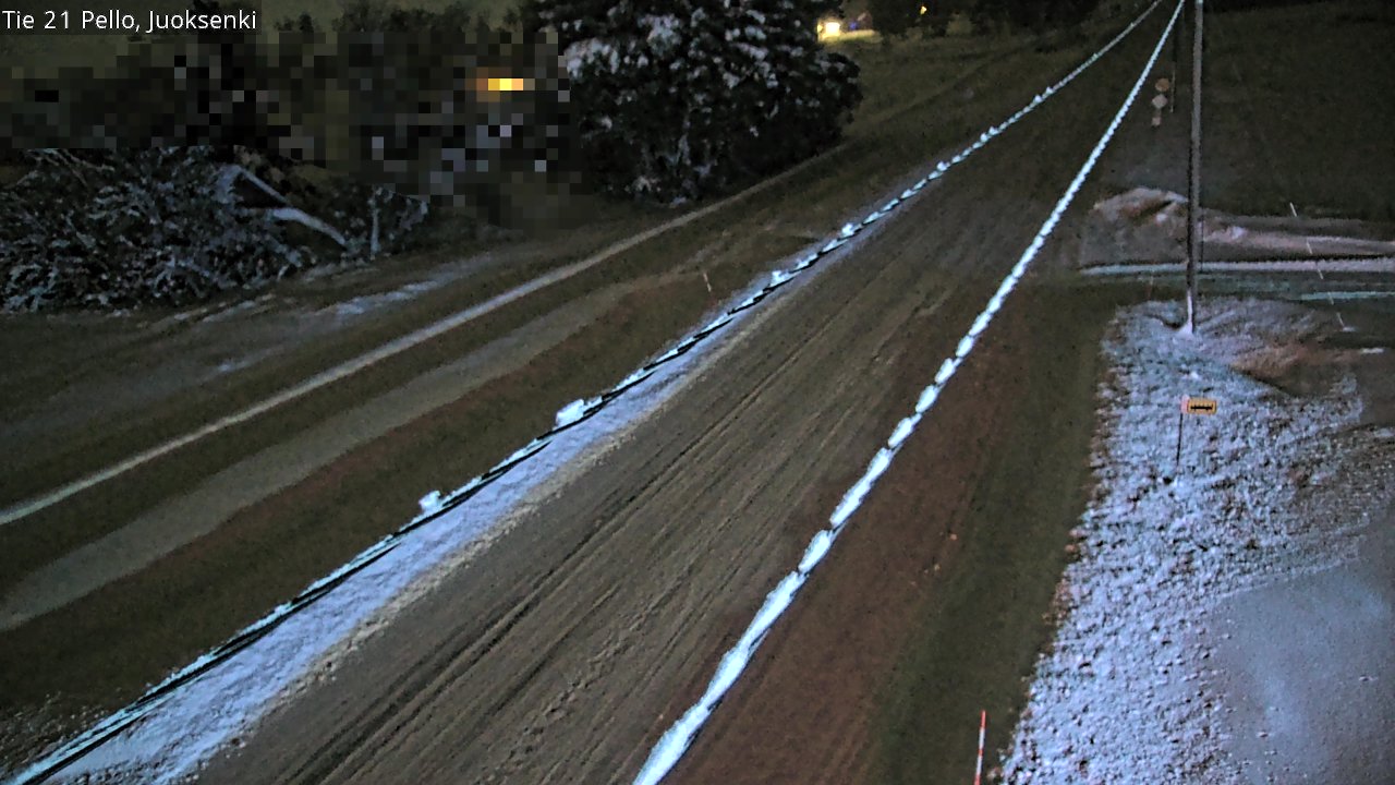 Kelikamerat Kuva Tie 21 Pello Juoksenki, Pello, Lappi