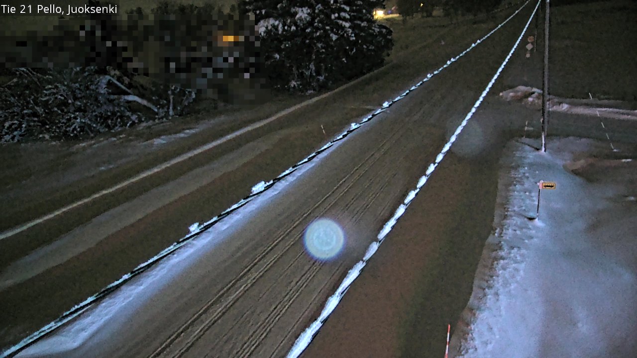 Kelikamerat Kuva Tie 21 Pello Juoksenki, Pello, Lappi