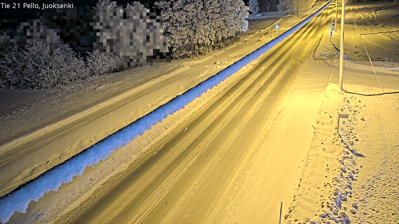 Kelikamerat Kuva Tie 21 Pello Juoksenki, Pello, Lappi