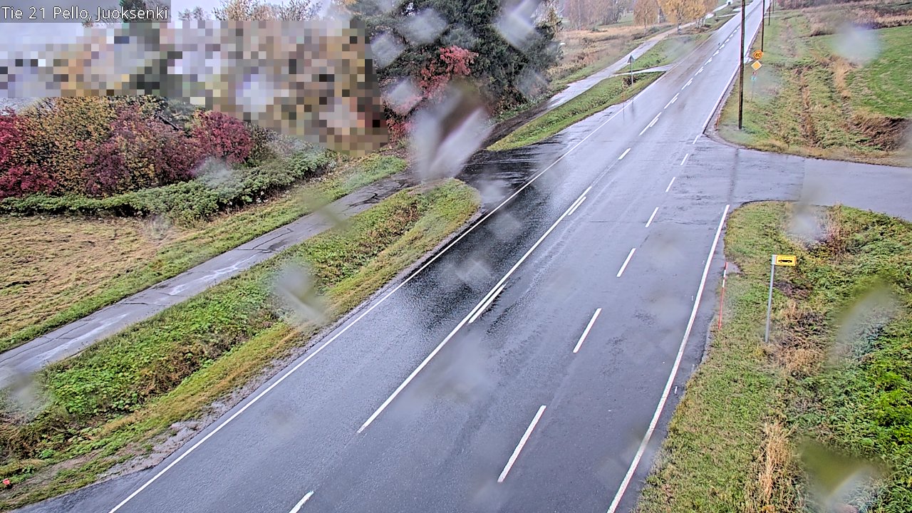 Weather Camera Image Road 21 Pello Juoksenki, Pello, Lappi