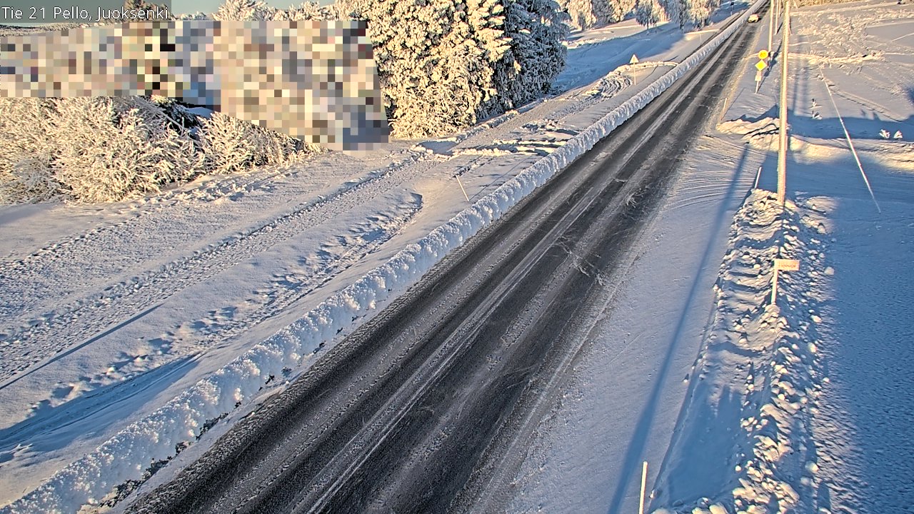 Kelikamerat Kuva Tie 21 Pello Juoksenki, Pello, Lappi