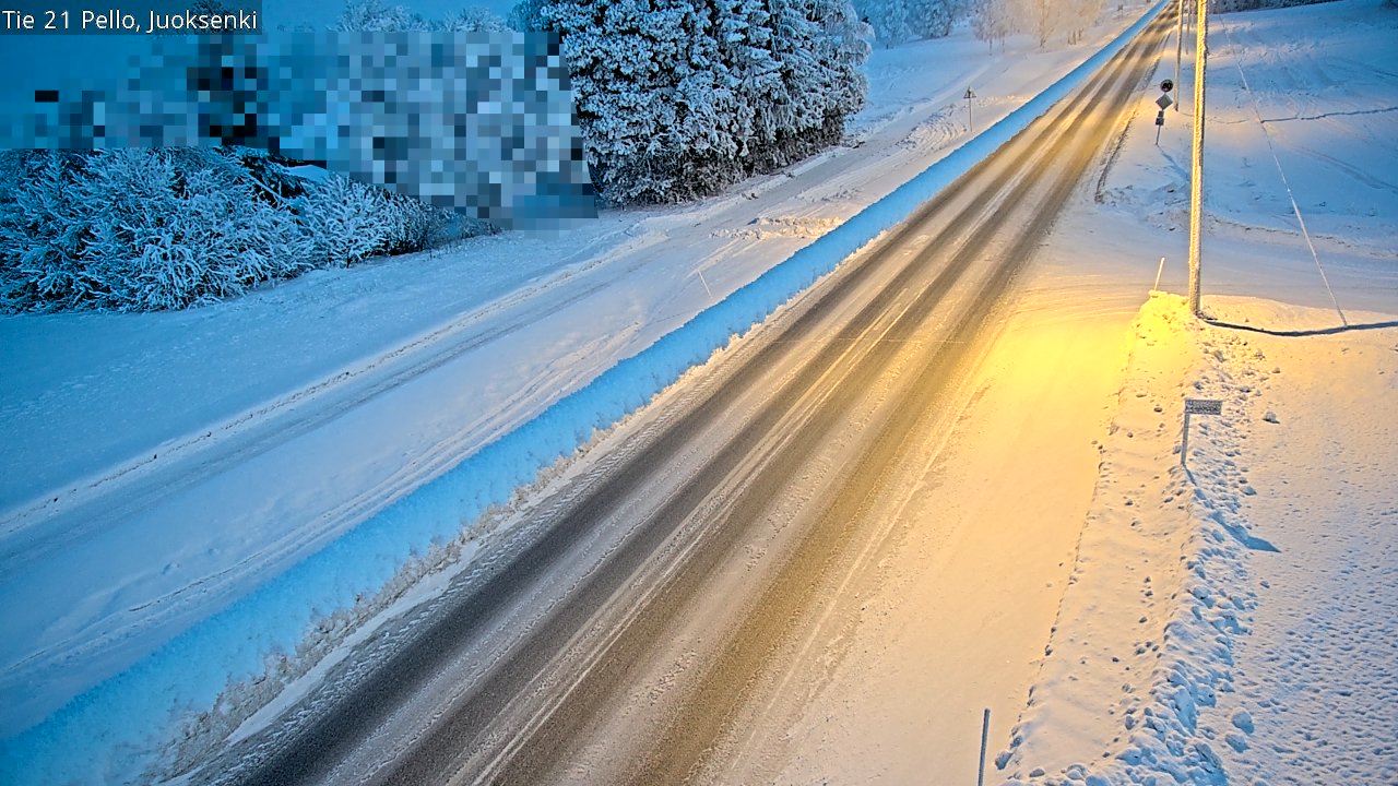 Kelikamerat Kuva Tie 21 Pello Juoksenki, Pello, Lappi