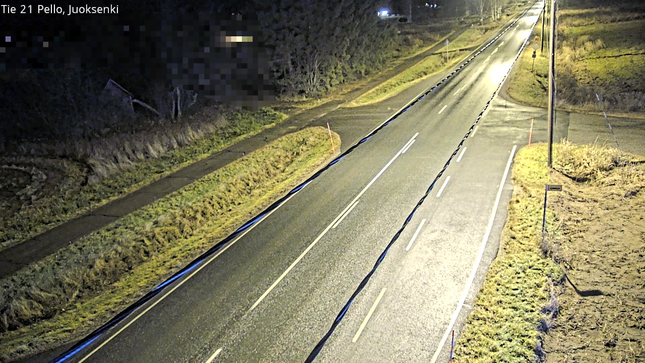 Kelikamerat Kuva Tie 21 Pello Juoksenki, Pello, Lappi